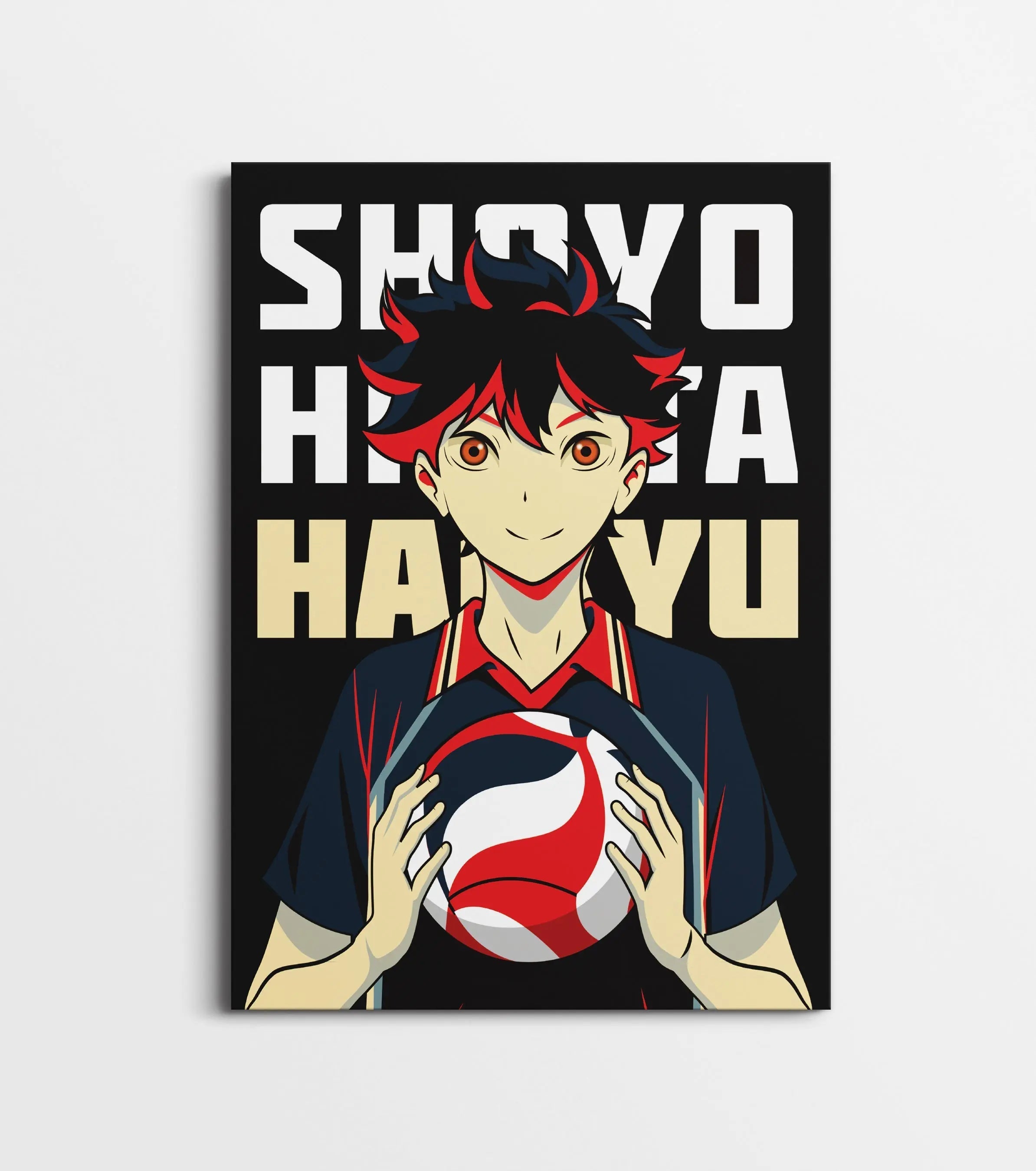 Haikyuu Shoyo Hinata Wall Poster – Anime Volleyball Wall Art Lazywalls